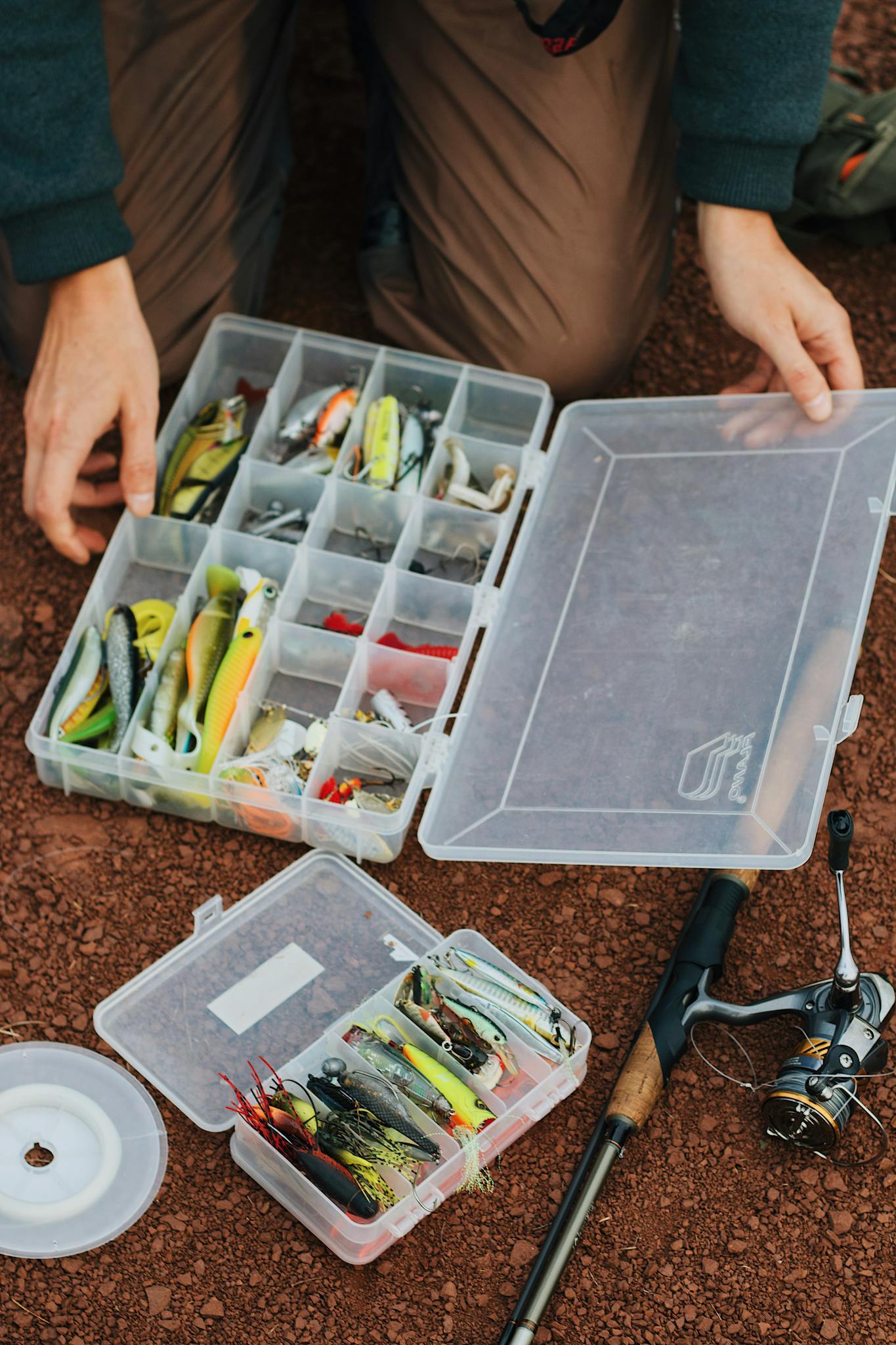 Person Holding Clear Plastic Container